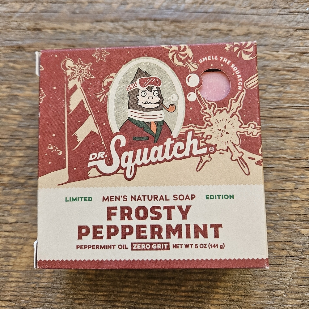 Dr. Squatch Frosty Peppermint Soap